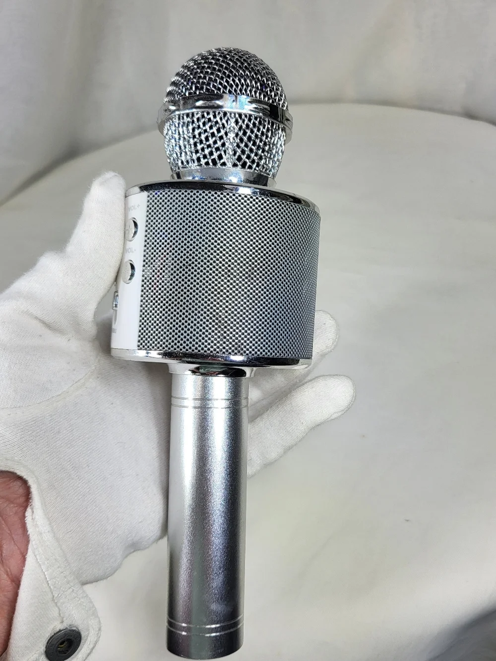 Gabba Goods Bluetooth Karaoke Wireless Hand Held Speaker Microphone
